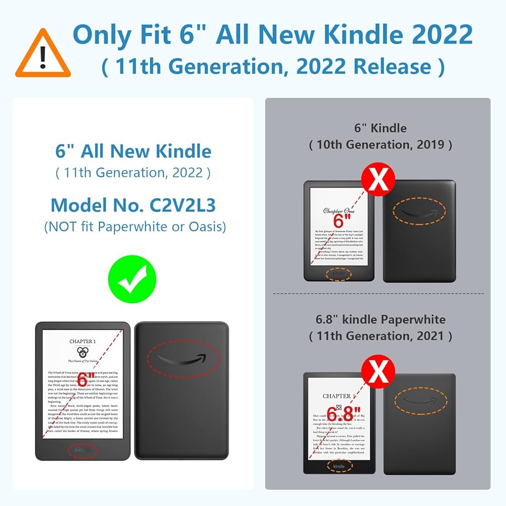 Amazon Kindle 第11世代 6インチ Amazon.co.jp: ケース for 6インチ Kindle 第11世代 2022年発売